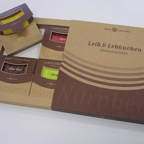 Firma Tres Aromas Umverpackung Lebkcuhen